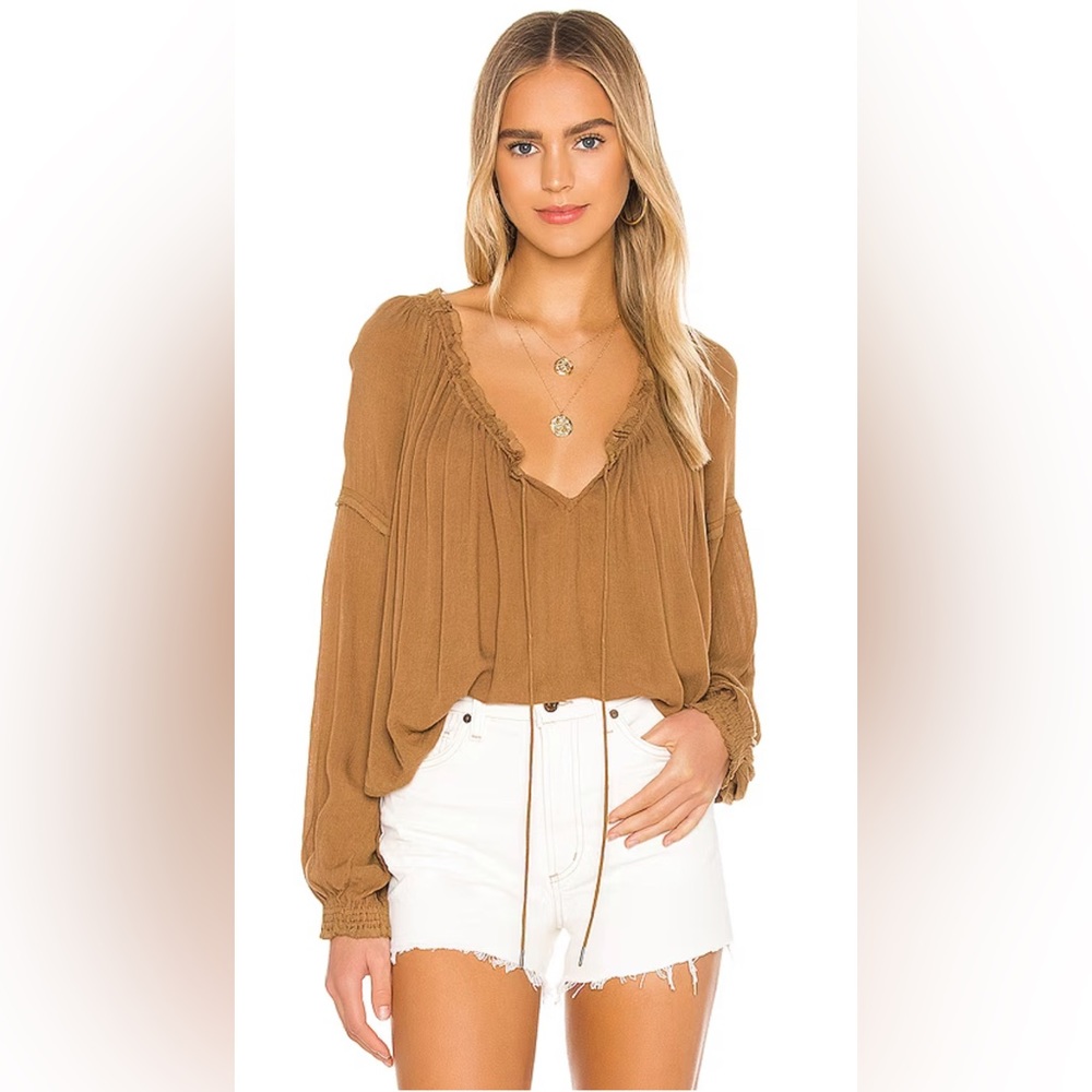 NWT Free People Banda Blouse